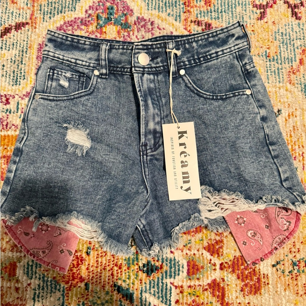 Blue Denim Women’s Shorts